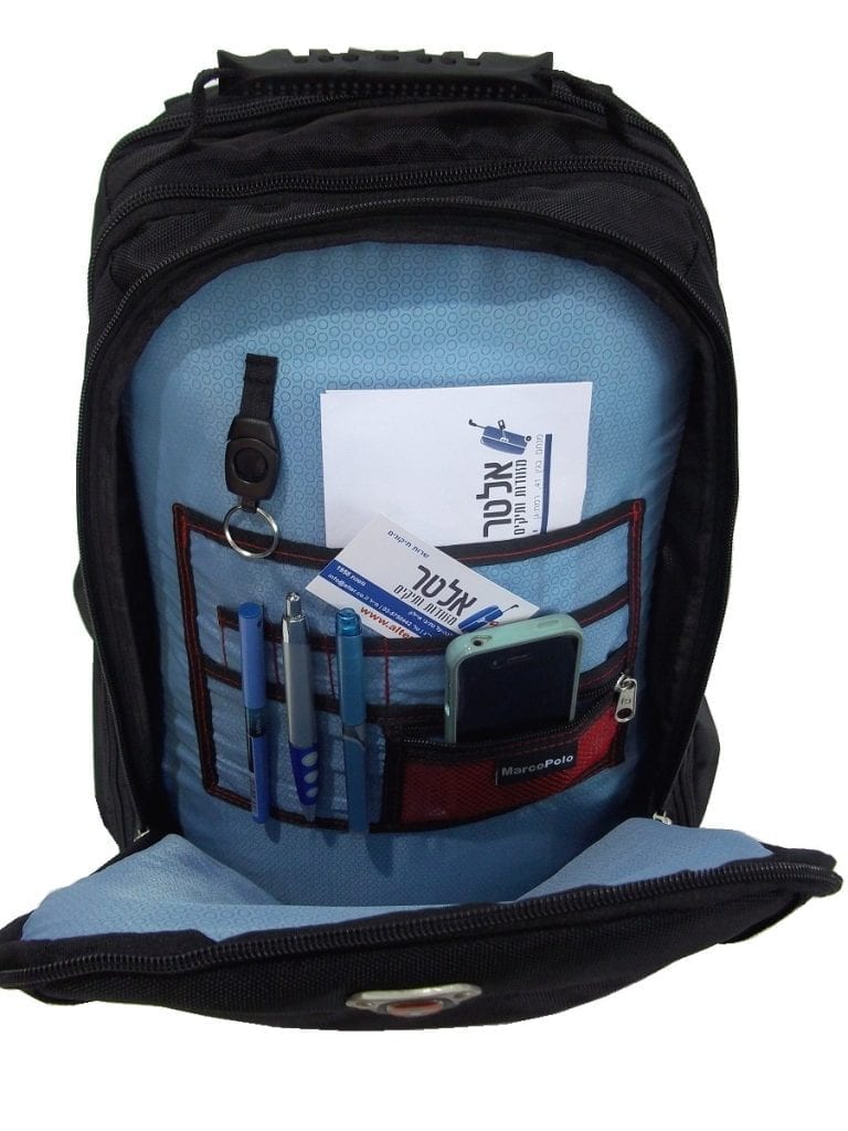 תיק גב למחשב Marco Polo 17 9
