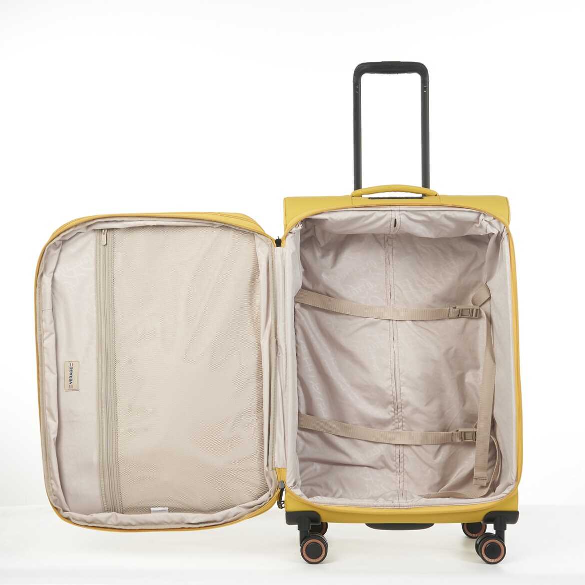 Verage Cambridge 24 yellow 2 מזוודות עמידות בפני מים Verage Cambridge 13