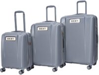 סט 3 מזוודות קשיחות פרימיום מבית מותג העל DKNY Six Four One 2