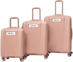 סט 3 מזוודות קשיחות פרימיום מבית מותג העל DKNY Six Four One 4