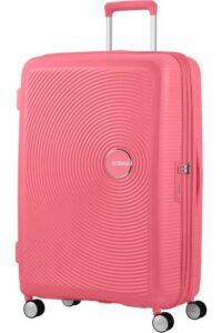 מזוודה קשיחה גדולה אמריקן טוריסטר American Tourister Soundbox Coral