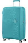 מזוודה קשיחה קטנה אמריקן טוריסטר American Tourister Soundbox Tonic Turquoise