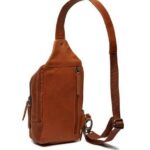 תיק אוכף מעור לגבר crossbody sling Chesterfield Riga 7