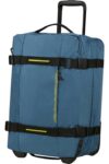תיק נסיעות למטוס על גלגלים American Tourister Urban Track s Coronet Blue