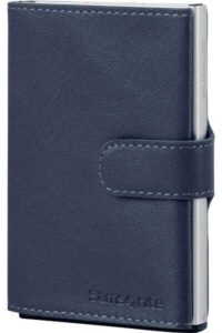 ארנק עור כרטיסים נשלפים סמסונייט Samsonite Alu-Fit 11