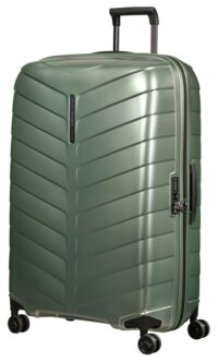 מזוודה גדולה וחזקה במיוחד סמסונייט Samsonite Attrix 81cm ירוק 1