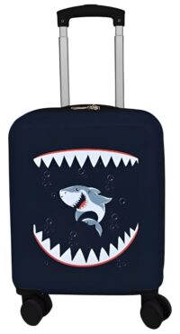 מזוודות לילדים בריש כחול SHARK blue
