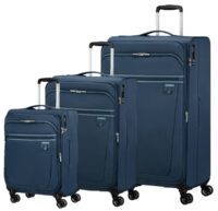 American Tourister Aerospin Indigo 3-set