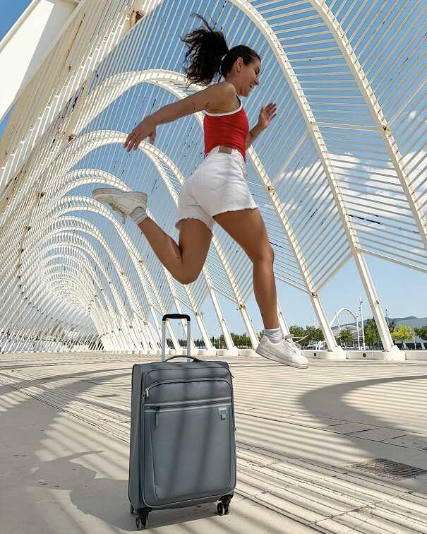 American Tourister Aerospin Stone Basalt 10