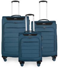 סט מזוודות שלזינגר Slazenger c lite petrol blue