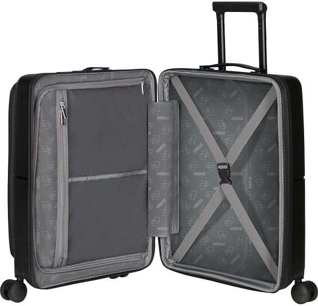 מזוודה קשיחה קטנה עם מקום למחשב American Tourister Dashpop easy access 2