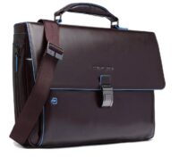 Piquadro Leather briefcase brown 1