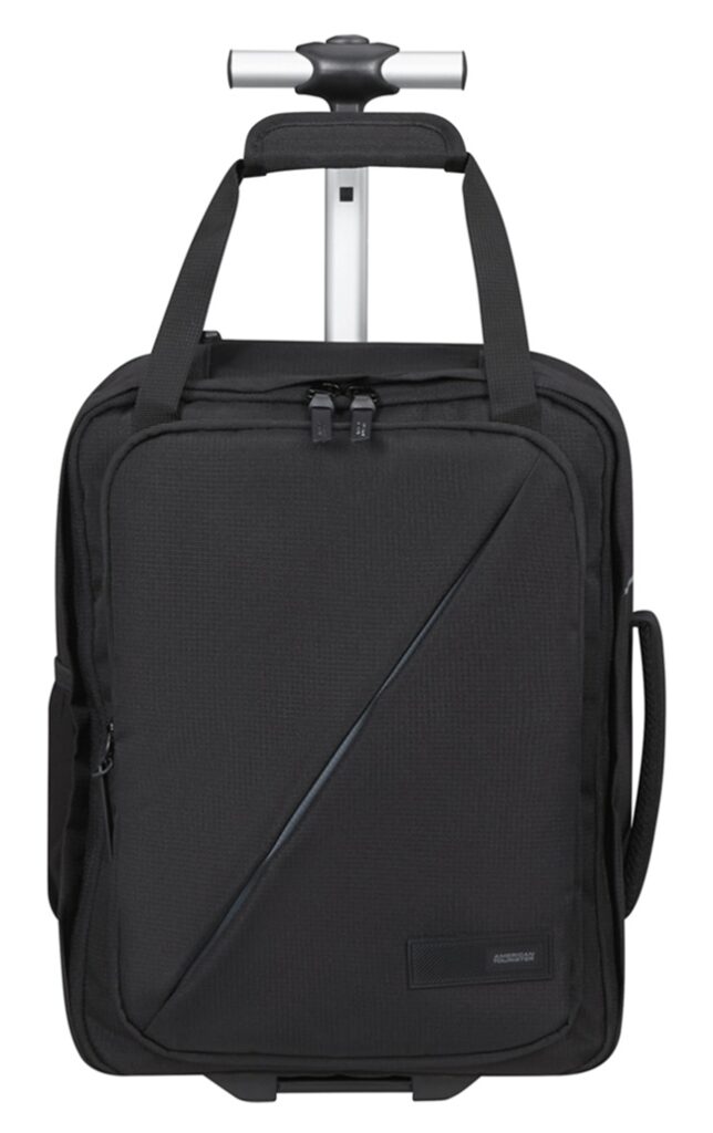 תיק גב + גלגלים לנסיעות לואו קוסט 40X30X20 סמ American Tourister Take2Cabin 36