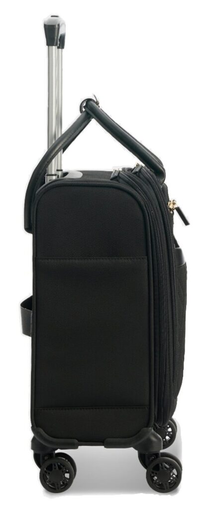 מזוודת טרולי מעוצבת לאישה Verage Aphro Underseat Black 8