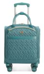 מזוודת טרולי מעוצבת לאישה Verage Aphro Underseat Green 11