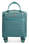 מזוודת טרולי מעוצבת לאישה Verage Aphro Underseat Green 12