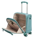 מזוודת טרולי מעוצבת לאישה Verage Aphro Underseat Green 3