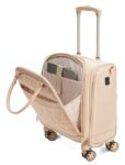 מזוודת טרולי מעוצבת לאישה Verage Aphro Underseat Pink 4