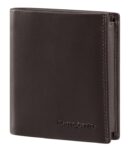 ארנק עור לגבר סמסונייט Samsonite ct8-124 Brown 1