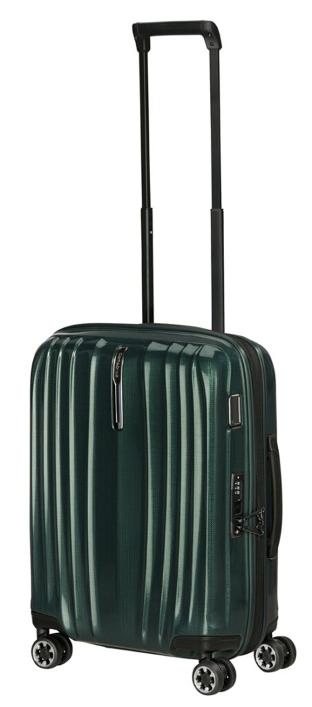 מזוודה קטנה חזקה במיוחד סמסונייט Samsonite Nexis 55cm Deep Forest 4