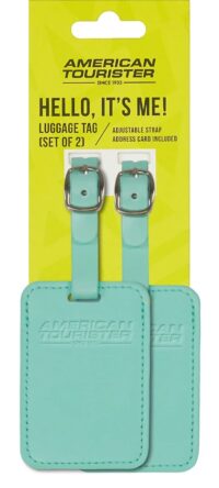 זוג תגי שם למזוודה American Tourister 6
