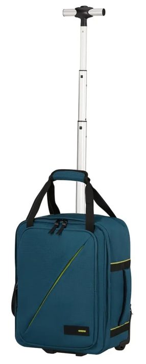 תיק גב + גלגלים לנסיעות לואו קוסט 40X30X20 סמ American Tourister Take2Cabin 22